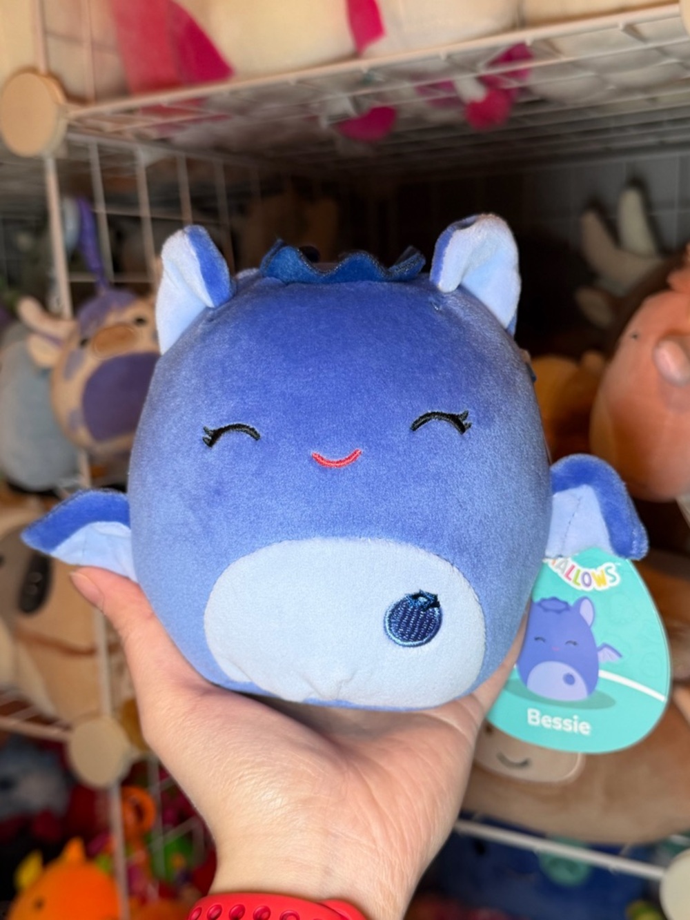 Squishmallows Squishmallow Bessie the Blueberry Bat 5" Stuffed Plush